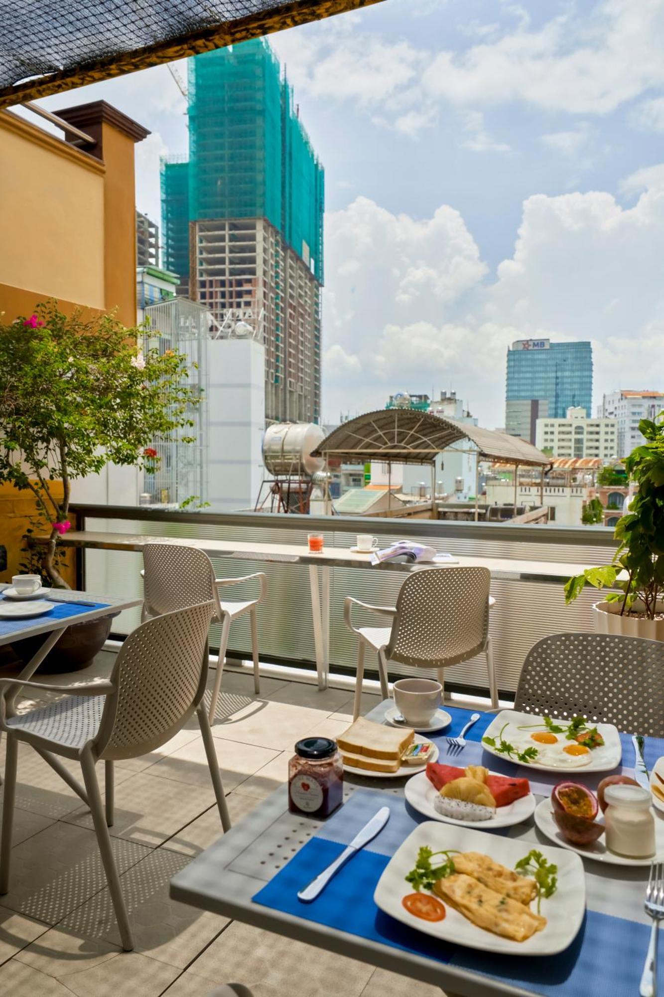 ホーチミン市 Chez Mimosa Bed & Breakfast エクステリア 写真