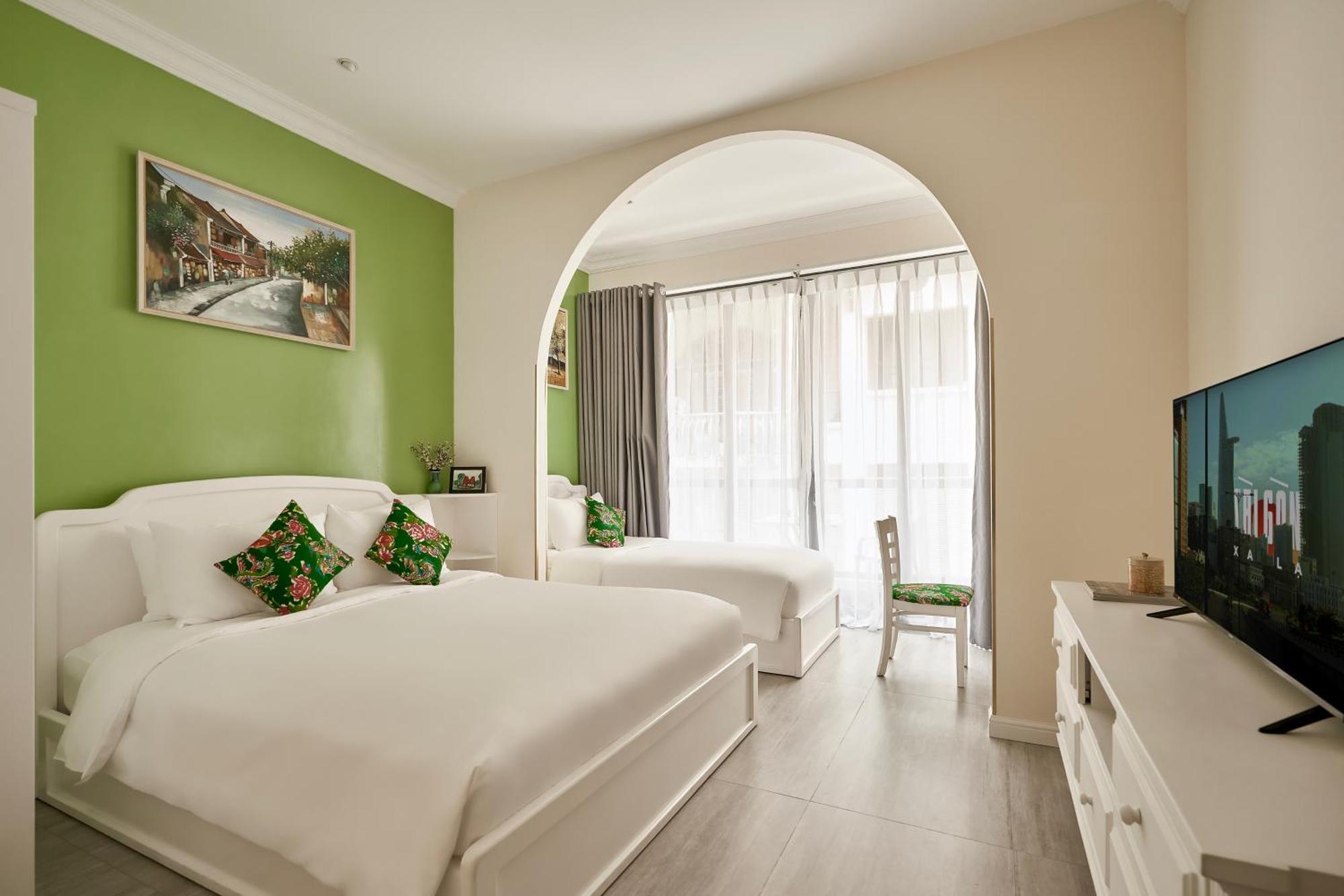ホーチミン市 Chez Mimosa Bed & Breakfast エクステリア 写真